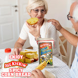 ASS KICKIN' Corn Bread Mix - 1 Pack - Premium Gourmet Gift - 16oz. - Try if you dare!