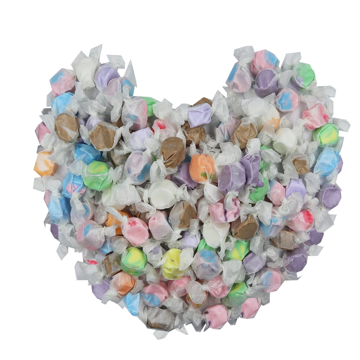 FirstChoiceCandy All Flavor Saltwater Taffy (Assorted, 1 Pound (Pack of 1))