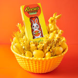 REESE'S Milk Chocolate Peanut Butter Bunny Candy, Easter, 5 oz Gift Box