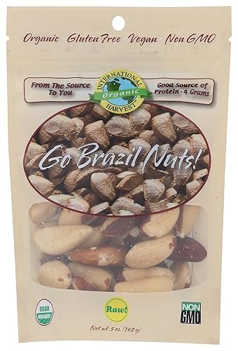 Himalayan Harvest Organic Brazil Nuts Raw, 5 Oz