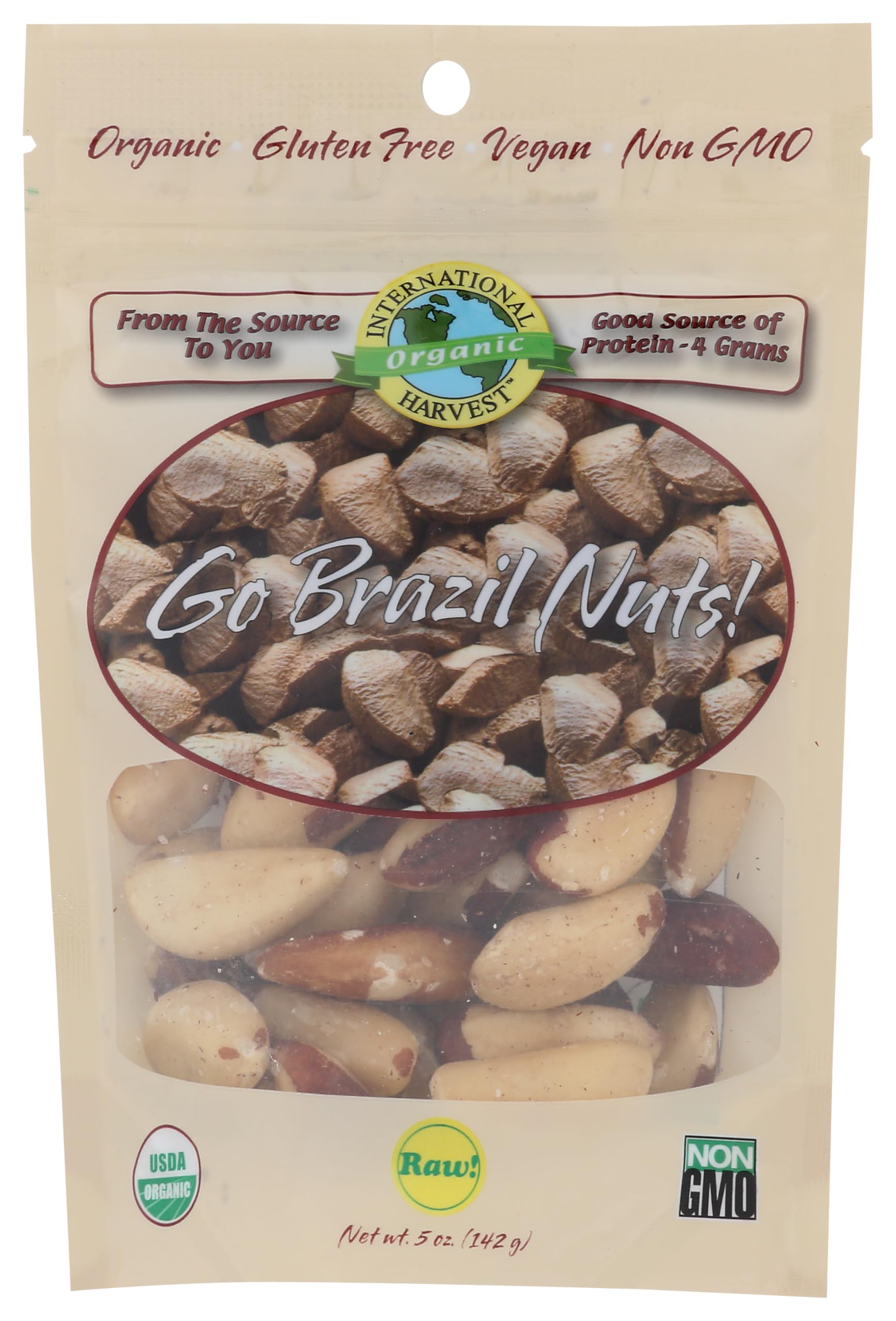 Himalayan Harvest Organic Brazil Nuts Raw, 5 Oz