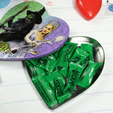 Wicked Heart Box with Caramel Filled Milk Chocolates Inside, Individually Wrapped Pieces, Collectible Candy Gift, 2.96 Ounces