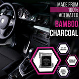 Nature Fresh Premium Bamboo Charcoal Air Purifying Bag - Scent Free Odor Eliminator for Home and Car- Kid and Pet Friendly Air Fresheners and Odor