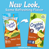 Crystal Light Drink Mix, 6 Pitcher Packets, for Flavorful Hydration and Shareable Refreshment, Sweet Tea Natural Flavor, Made with Black Tea, 1.56 oz