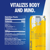 Red Bull Yellow Edition Tropical Energy Drink. 12 Fl Oz, 4 Cans