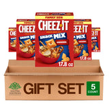 Salutem Vita - Cheez-It Original Snack Mix, Lunch Snacks, 17.8 oz, Gift Set - Pack of 5