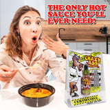 Premium Gourmet Crazy Hot Sauce - Ultimate Hottest Hot Sauce Gift - Try if you dare!