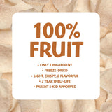 Brothers All Natural Freeze Dried Fruit Crisps, Fuji Apple & Cinnamon, 0.35 Oz (Pack of 24), Made with 100% Fruit, Gluten Free, Soy Free, Vegan