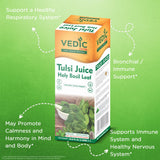 Vedic Juices Tulsi Juice 1 L - Natural Juice for Daily Use - 33.8 Floz
