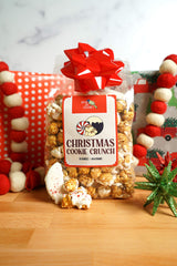 Green Jay Gourmet Popcorn - Christmas Cookie Crunch Caramel Popcorn - Handmade & Fresh Caramel Corn w/Peppermint Oreo Christmas Cookies & White