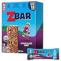 Zbar - Chocolate Chip - Soft-Baked Energy Snack Bars - Non-GMO - 12g Whole Grains - USDA Organic Granola Bars - Snacks for Kids (18 Pack)