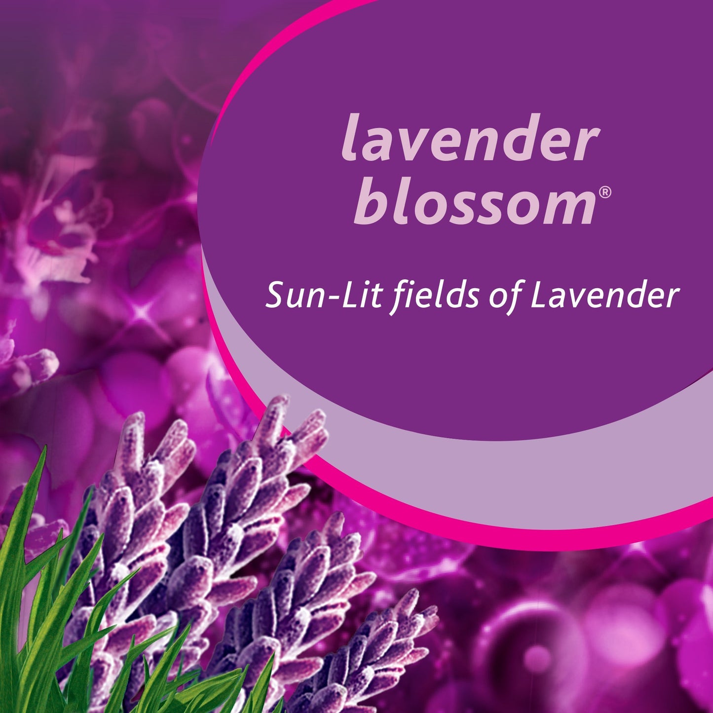 Purex Crystals In-Wash Fragrance Booster, Lavender Blossom, 18 Ounce