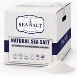 Natural Sea Salt Coarse Grain, Gluten-Free Bulk Sea Salt for Commercial Use with No Artificial Additives, 40 Pounds
