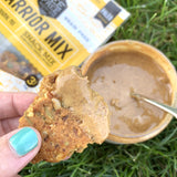 BeeFree Warrior Mix Gluten Free Granola - Chunky Granola Bites | Paleo, Low Carb, Grain Free, Preservative Free, Oat Free | Auggy’s Original Mix, 9