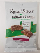 Russell Stover Sugar Free Toffee Squares 3oz (Pack of 3)