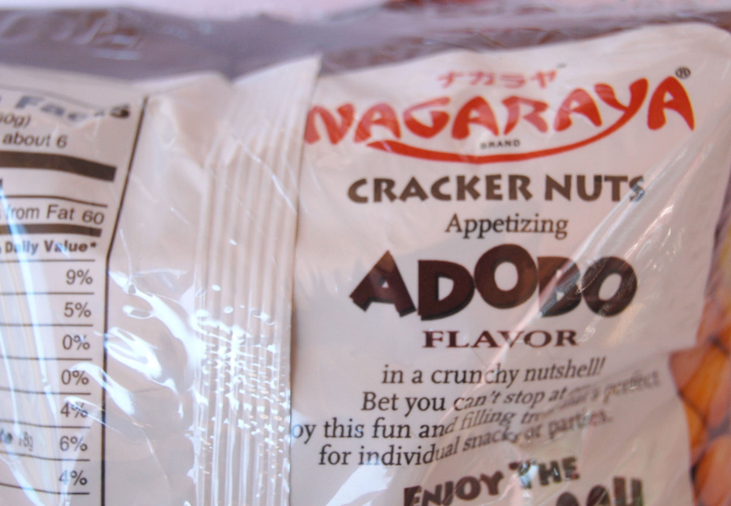 Nagaraya Cracker Nuts Assorted Bundle 4-Pack: Original, Barbecue, Garlic, Adobo