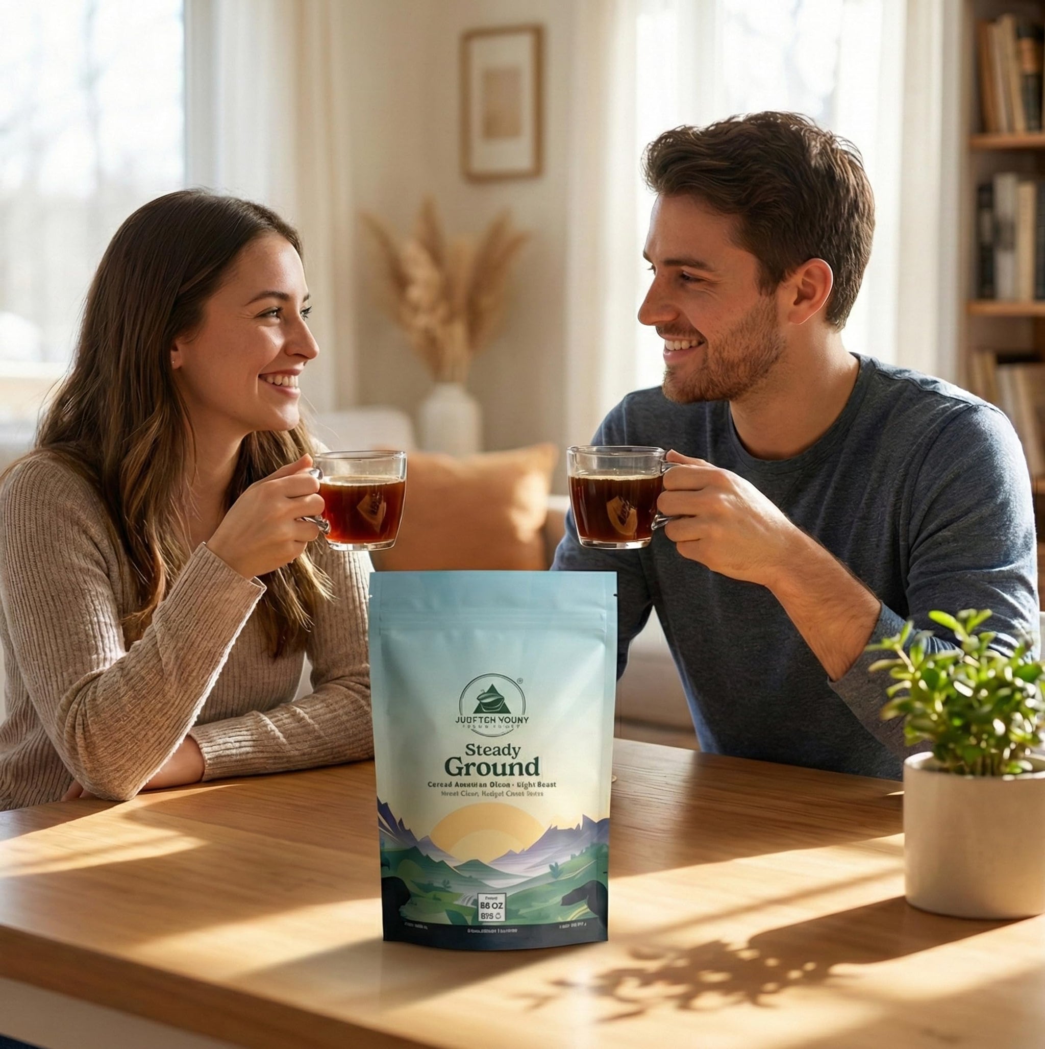 Just for today Gourmet coffee central american Blend, Light Roast, 100% arabica 12oz (Pack of 1)