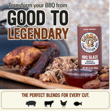 Kosmos Q Maple Bourbon BBQ Glaze, Sweet & Sticky BBQ Sauce for Ribs, Chicken, Pork, or Brisket, Competition-Ready Barbecue Glaze with Real Maple Syrup