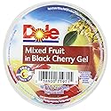 Dole Mixed Fruit In Black Cherry Gel, 7-Ounce Cups (Pack of 12)