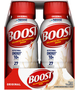 Boost Original Nutritional Energy Balanced Nutritional Drink (6 Count (Pack of 2), Vanilla)