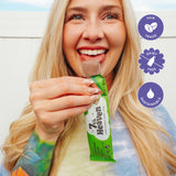 7th Heaven, Vegan Oat Milk Chocolate Snack Bars: Pistachio & Halva Cream - (1.6 oz - 6 Pack), Healthy Chocolate, Perfect Valentines Gift For Your