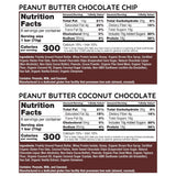 G2G Protein Bar, Peanut Butter Lovers 3-Pack, 2 Boxes PB Chocolate Chip, 1 Box PB Coconut, Healthy Snack, Delicious Meal Replacement, Gluten-Free