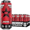 Rockstar Punched Energy Drink, Fruit Punch, 16 Fl Oz (Pack of 12) (Packaging May Vary)