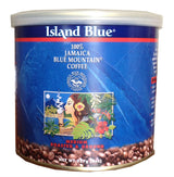 Island Blue 100% Jamaica Blue Mountain Ground Coffee - Tin
