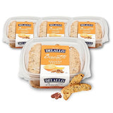 DeLallo Orange Pecan Biscotti Authentic Italian Recipe, Golden Brown Twice Baked Cookies, Kosher, Non-GMO, All Natural Italian Biscuits Made in Small