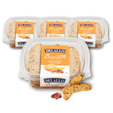 DeLallo Orange Pecan Biscotti Authentic Italian Recipe, Golden Brown Twice Baked Cookies, Kosher, Non-GMO, All Natural Italian Biscuits Made in Small