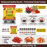 Slap Ya Mama Seafood Boil 4 LB (Pack of 2) - Seasoning Mix for Shrimp Crab Crawfish and Lobster - Backyard Seafood Boil Pack with Refrigerator Magnet