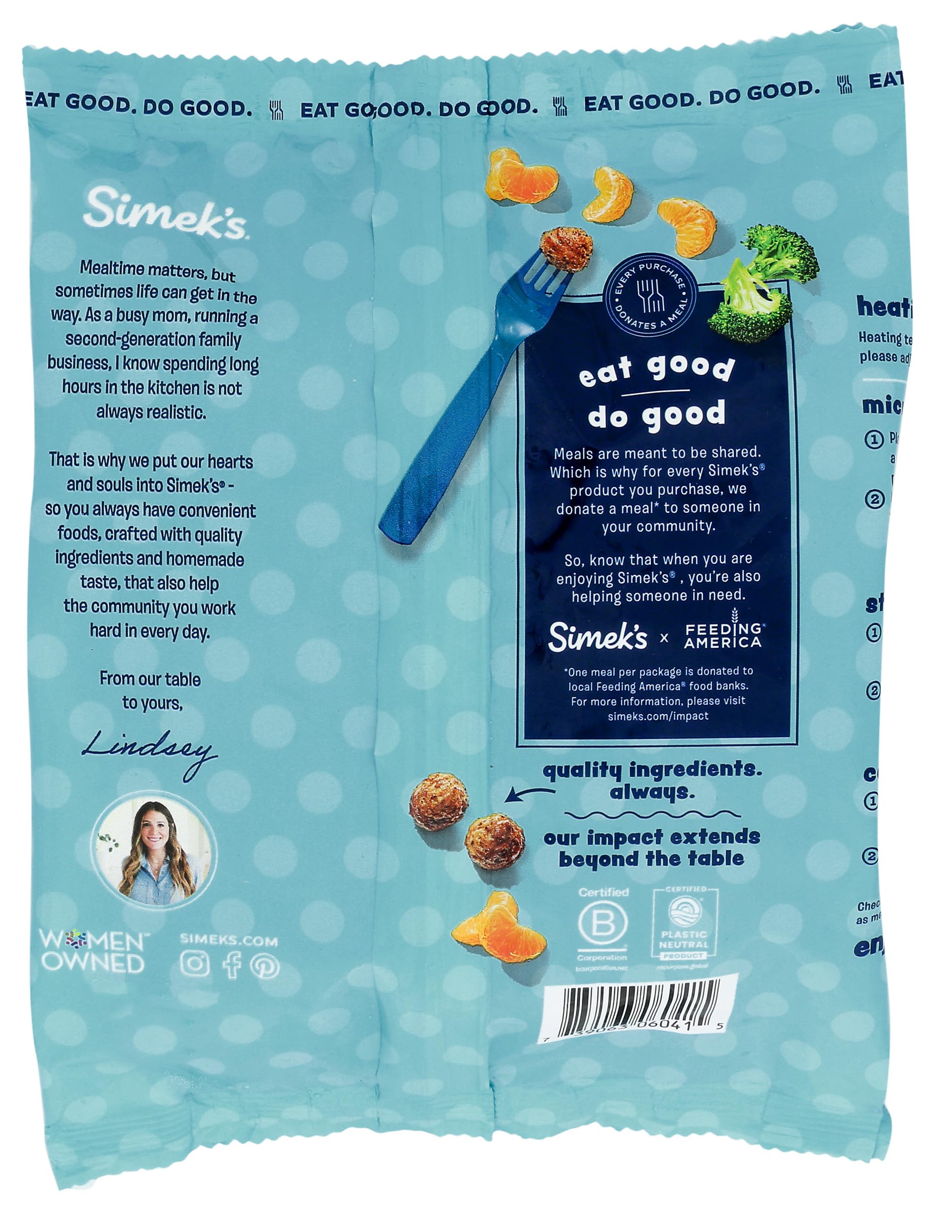 Simek's, Mini Beef Meatballs, 12 Ounce