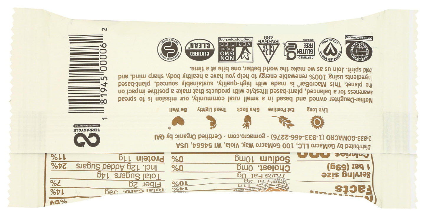 GoMacro, Protein Pleasure Bar, Peanut Butter Chocolate Chip, 2.4 oz