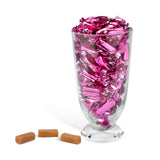 Candy Envy - Individually Wrapped Caramels - Hot Pink Wrapper - 2 Pound Bulk Hot Pink Candy
