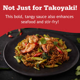Otafuku Takoyaki Sauce for Japanese Grilled Octopus, 78.7 OZ (1/2 Gallon)