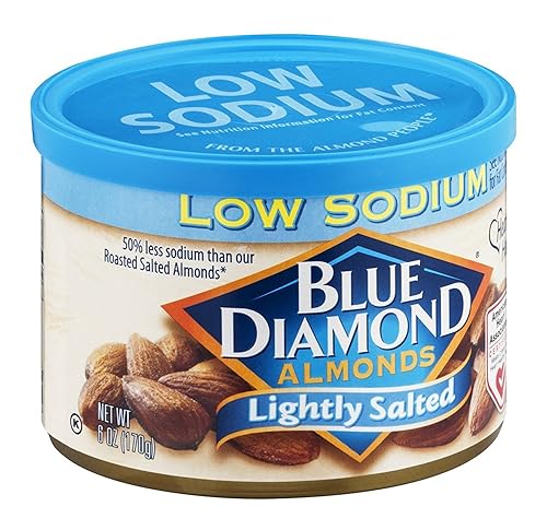 Blue Diamond Almond Lghtly Salted pack of 12