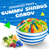 Gummy Sharks Candy | 2 Pound Bag | Assorted Fruit Flavors