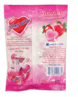 HeartBeat Candy Thai StarwberyFlavored Heart Shape candy 112g. (40 tablet) // Ship By Benjawan Shop