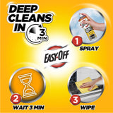 Easy-Off - Heavy Duty Oven & Grill Cleaner, 24 Oz (Pack of 4)
