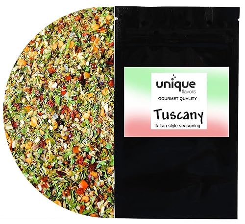 Unique Flavors Tuscany Italian Style Bread Dipping Seasoning 2.4 oz Freshness Bag