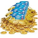 Elite Milk Chocolate Hanukkah Coins (8 Pack total 24 coins) Chanukah Gelt | Premium Rich Kosher Milk Chocolate Coins, Gluten Free, Product Of Israel