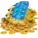 Elite Milk Chocolate Hanukkah Coins (8 Pack total 24 coins) Chanukah Gelt | Premium Rich Kosher Milk Chocolate Coins, Gluten Free, Product Of Israel