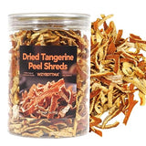 Dried Tangerine Peel Strip, Chinese Seasoning Spice,Orange Peel Tea,Great for Cooking, Baking and Tea, Chen Pi Si,Orange peel strips ????140g/4.9oz)