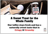 Dave's Sweet Tooth Toffee, Dark Chocolate Cherry Flavor with Real Butter, Real Sugar, and Hand-sliced Almonds, Handmade, Homemade, Naturally