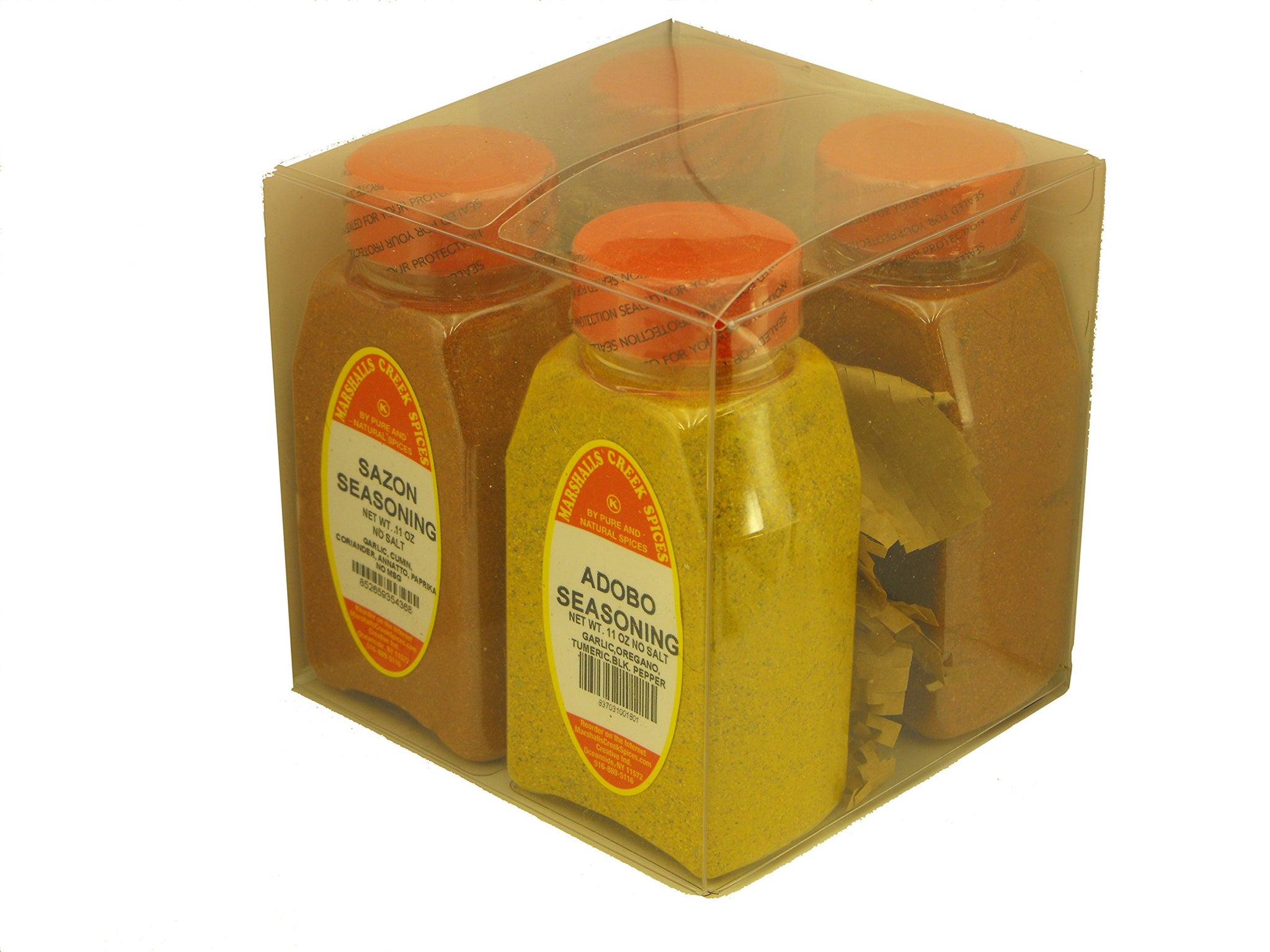 Marshall’s Creek Spices Gift Cube, Salt Free Latin Flavors Collection, 44 Ounce