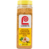 Lawry's Perfect Blend Chicken & Poultry Rub, 24.5 oz