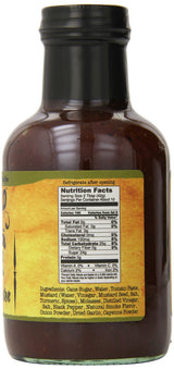 American Stockyard - Organic Original Pitmaster BBQ Sauce - Made in USA - 15.5oz Bottle - Family Friendly - Handcrafted in Small Batches with All
