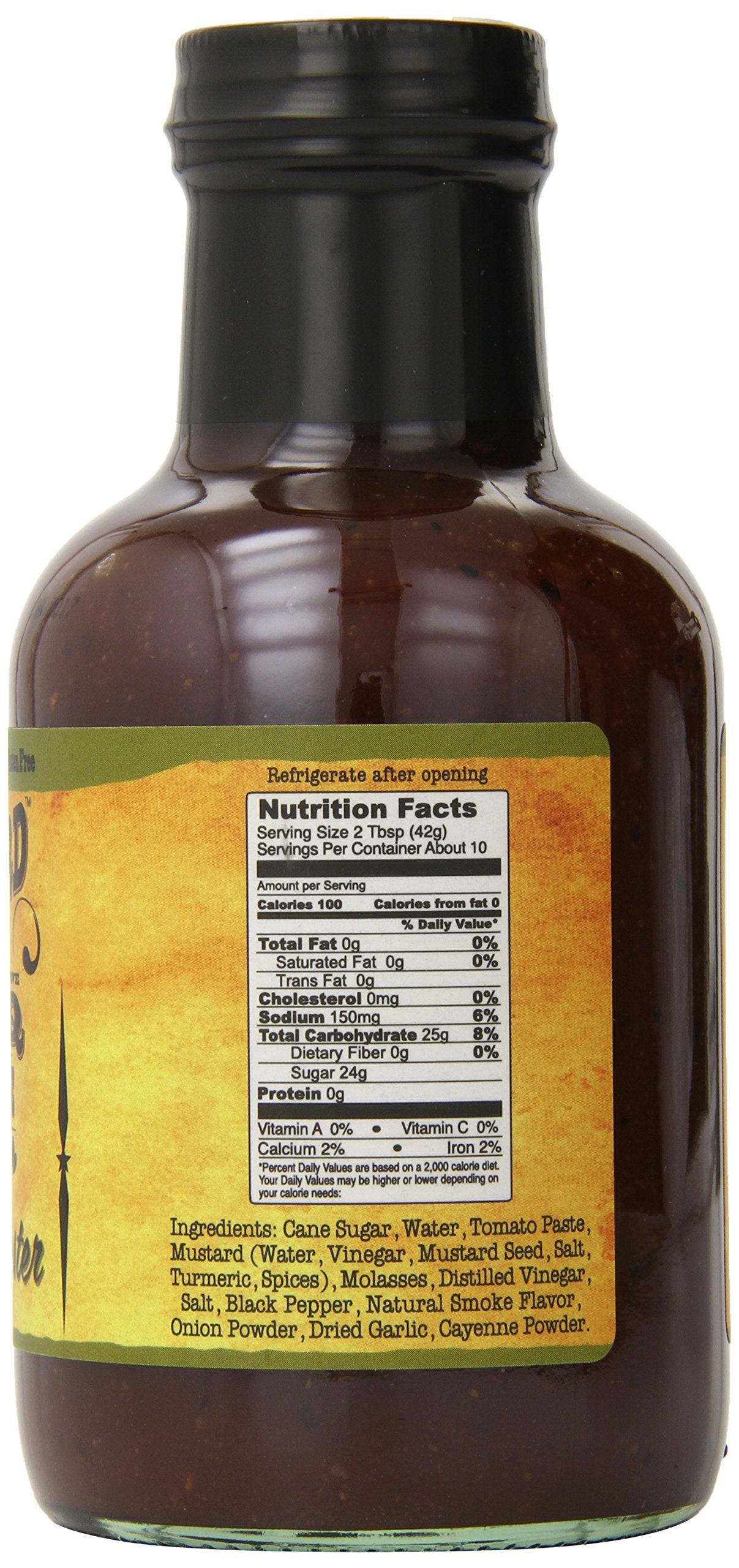 American Stockyard - Organic Original Pitmaster BBQ Sauce - Made in USA - 15.5oz Bottle - Family Friendly - Handcrafted in Small Batches with All
