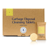 CLEANOMIC - Garbage Disposal Cleansing Tablets (8 Pack) - Foaming Garbage Disposal Cleaner and Deodorizer, Household Garbage Disposal Cleaners, Sink