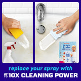 Mr. Clean Magic Eraser Sponge, Bathroom Cleaner, Shower Cleaner, Tub Cleaner, Soap Scum Remover, Bathroom Cleaning Supplies, Dawn Cleaning Power